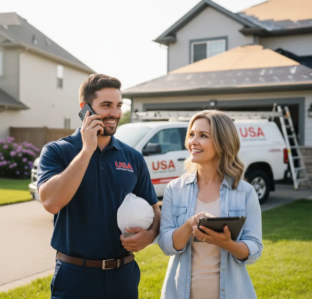 USA Roof Repair Experts customer support in Bowling Green